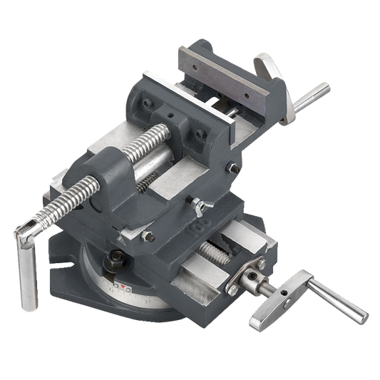 FERVI 0188-XG 2-Way Cross Vice with Swivel Base