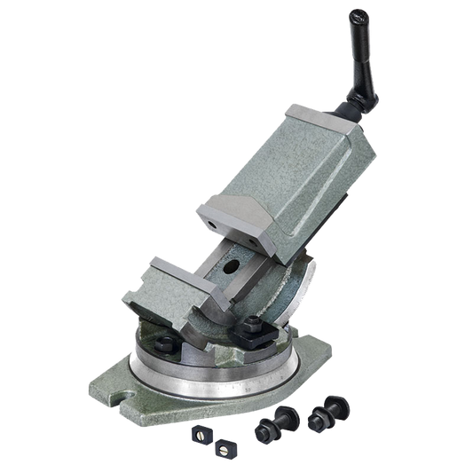 FERVI M530-Tilting Milling Machine Vice with 360° Swivel Base